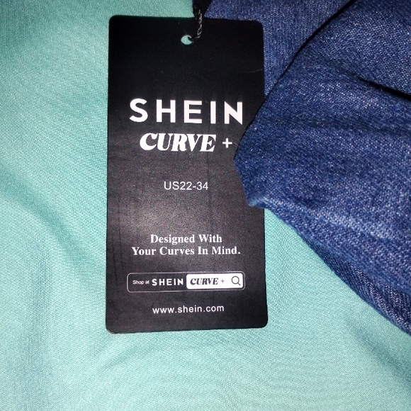 💰 NWT Shein Jeans & NWOT Llama Top & Floral Tank Blouse 3X Outfit Lot Womens - Picture 3 of 11